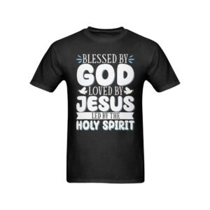 Men’s Christian T-Shirt – Premium Ring-Spun Cotton Faith Graphic Tee