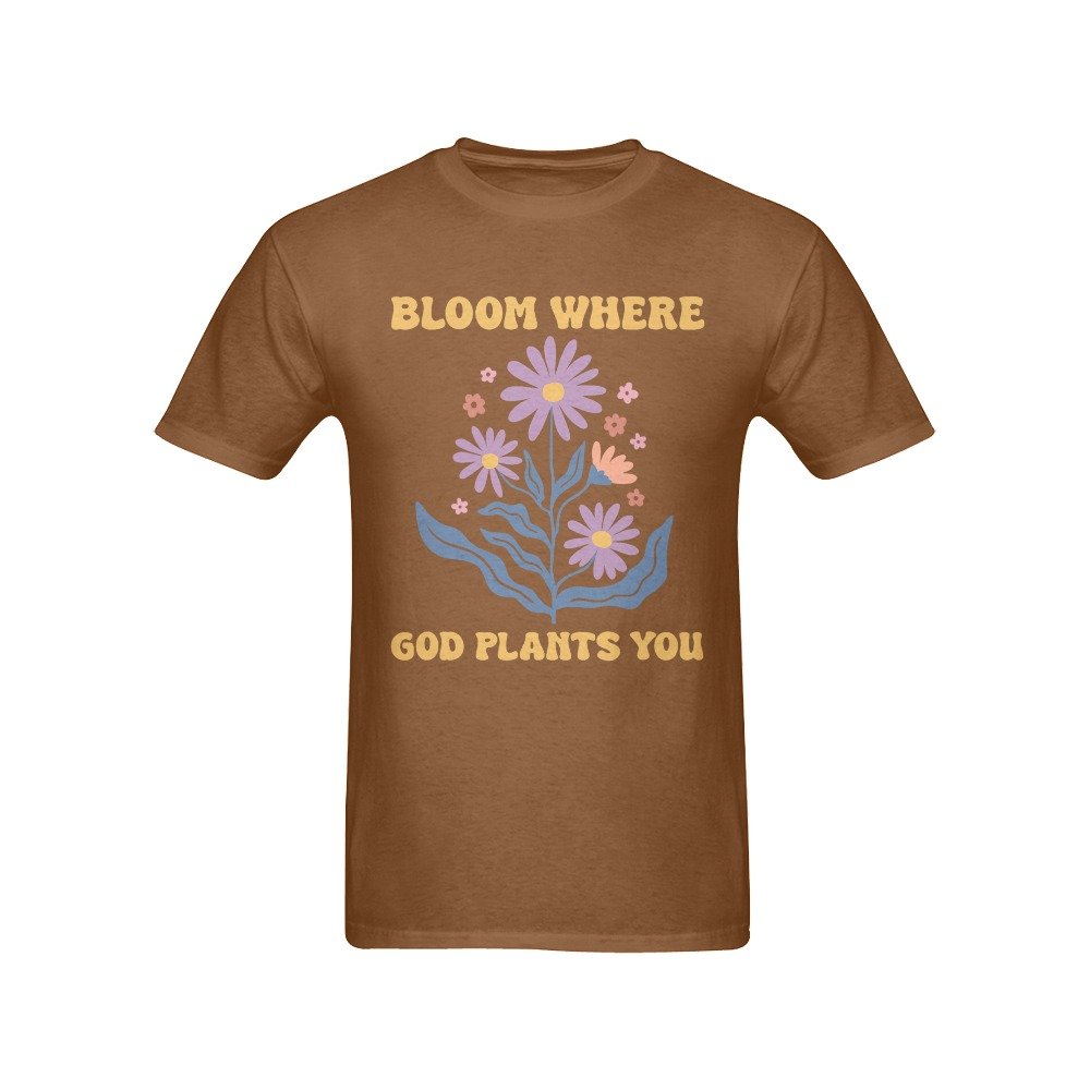 Men’s Christian T-Shirt – Premium Ring-Spun Cotton Faith Graphic Tee