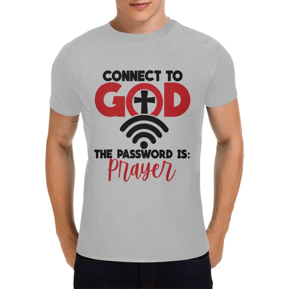 Men’s Christian T-Shirt – Premium Ring-Spun Cotton Faith Graphic Tee - Image 3