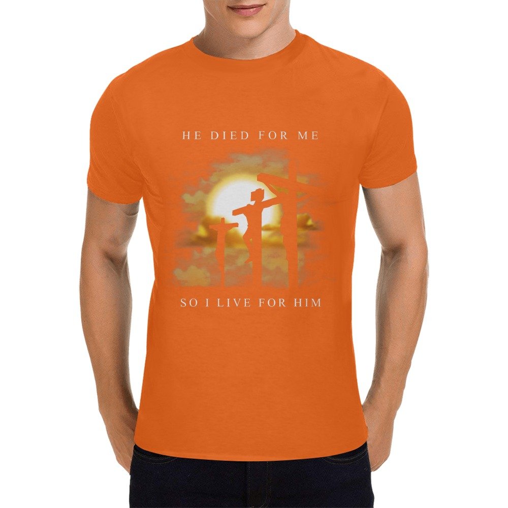 Men’s Christian T-Shirt – Premium Ring-Spun Cotton Faith Graphic Tee - Image 3