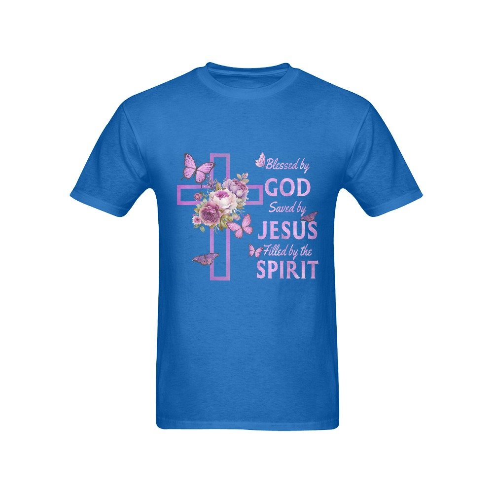 Men’s Christian T-Shirt – Premium Ring-Spun Cotton Faith Graphic Tee