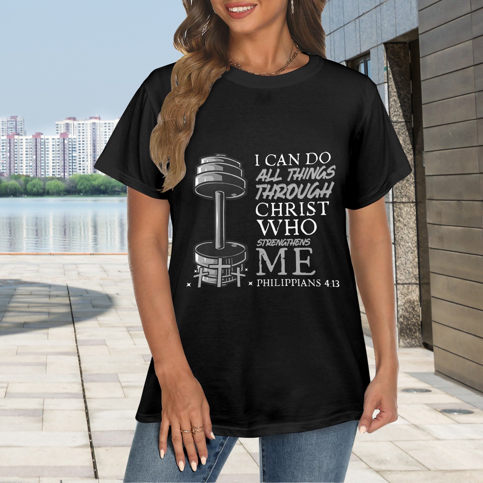 Men’s Christian T-Shirt – Premium Ring-Spun Cotton Faith Graphic Tee