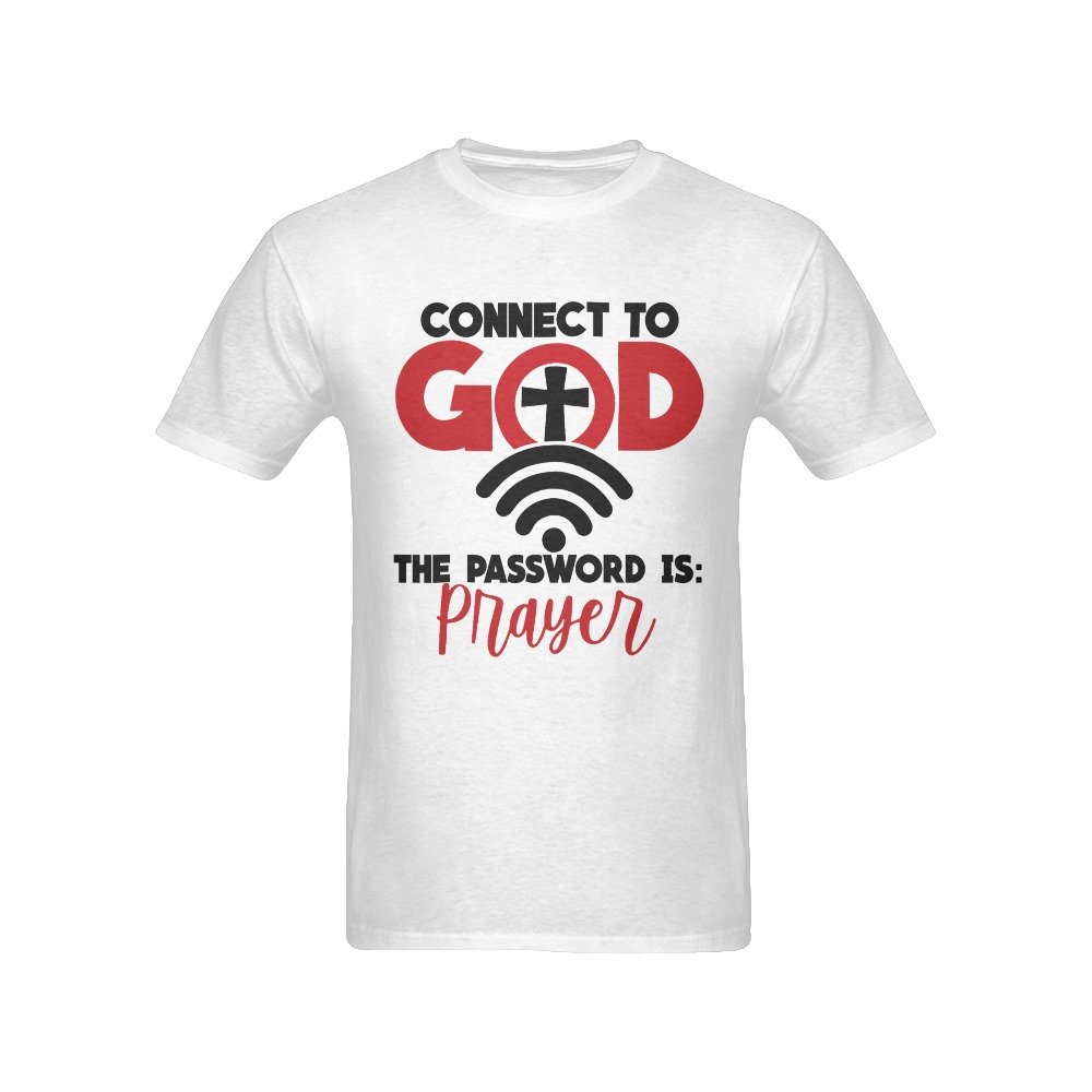 Men’s Christian T-Shirt – Premium Ring-Spun Cotton Faith Graphic Tee