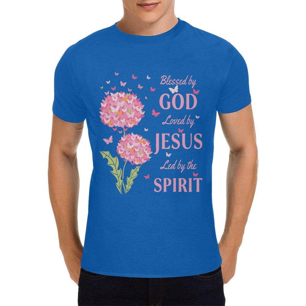 Men’s Christian T-Shirt – Premium Ring-Spun Cotton Faith Graphic Tee - Image 3