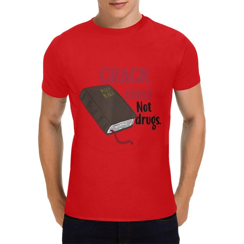 Men’s Christian T-Shirt – Premium Ring-Spun Cotton Faith Graphic Tee - Image 3