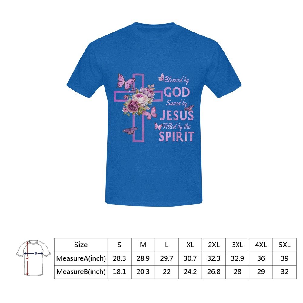 Men’s Christian T-Shirt – Premium Ring-Spun Cotton Faith Graphic Tee - Image 7