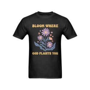 Men’s Christian T-Shirt – Premium Ring-Spun Cotton Faith Graphic Tee