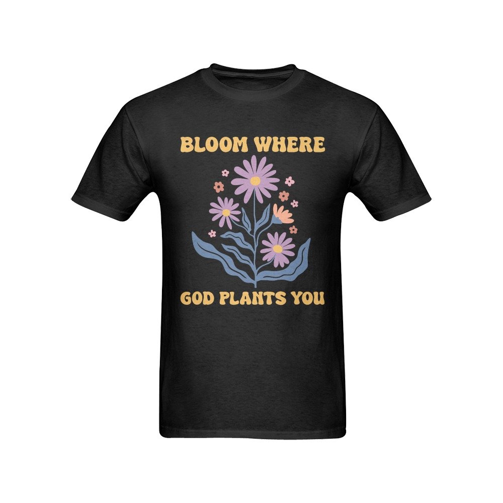 Men’s Christian T-Shirt – Premium Ring-Spun Cotton Faith Graphic Tee