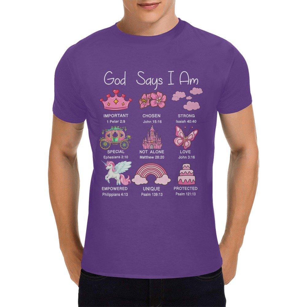 Men’s Christian T-Shirt – Premium Ring-Spun Cotton Faith Graphic Tee - Image 3