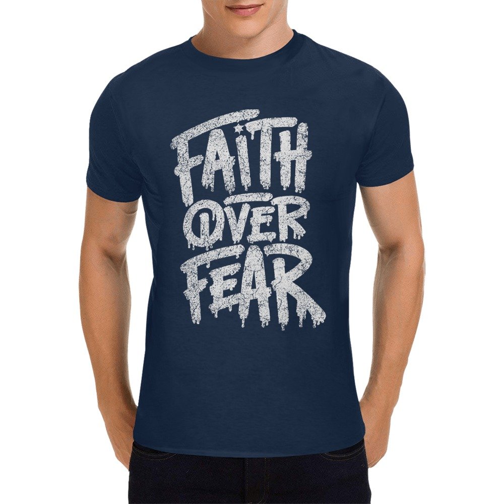 Men’s Christian T-Shirt – Premium Ring-Spun Cotton Faith Graphic Tee - Image 3