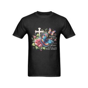 Men’s Christian T-Shirt – Premium Ring-Spun Cotton Faith Graphic Tee