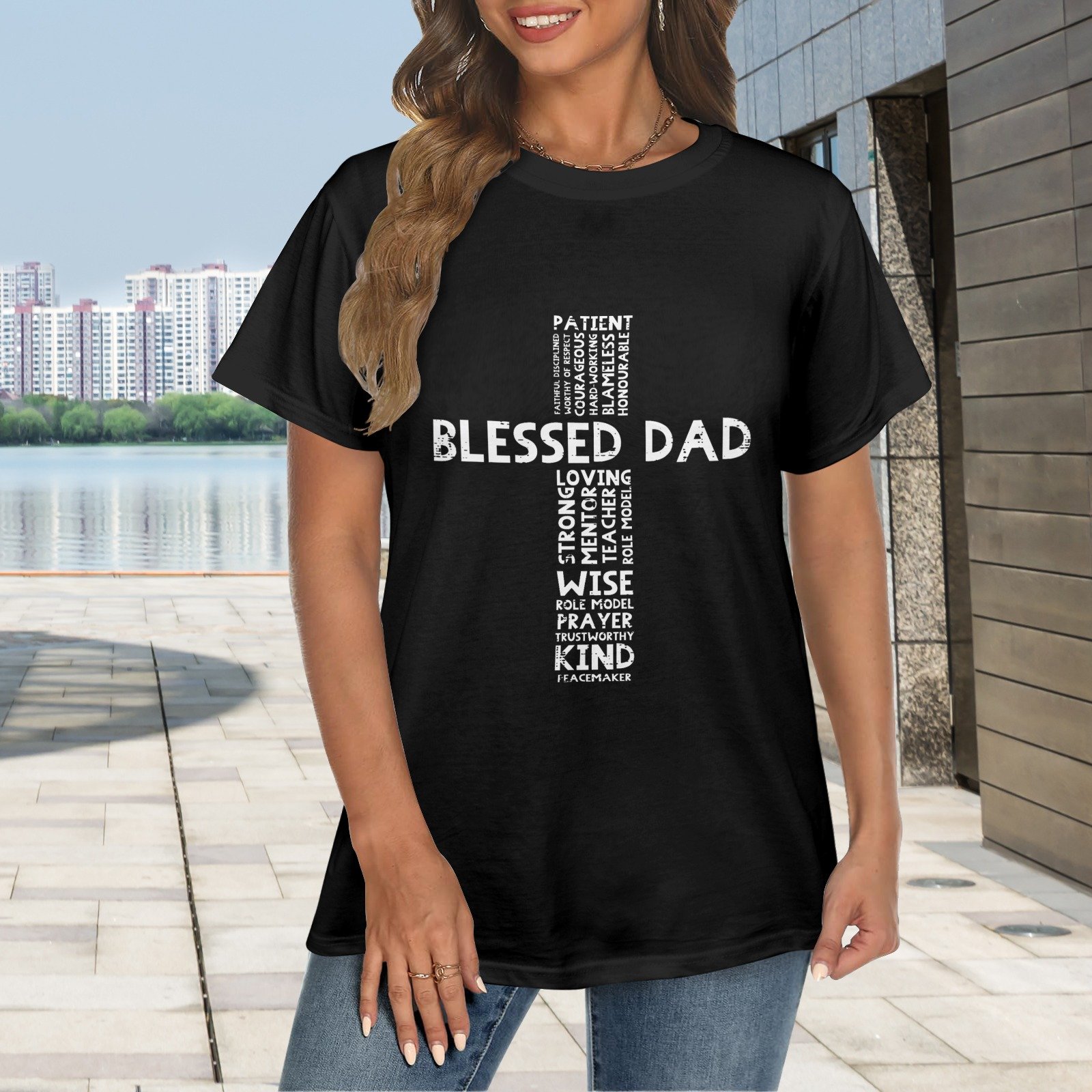 Men’s Christian T-Shirt – Premium Ring-Spun Cotton Faith Graphic Tee
