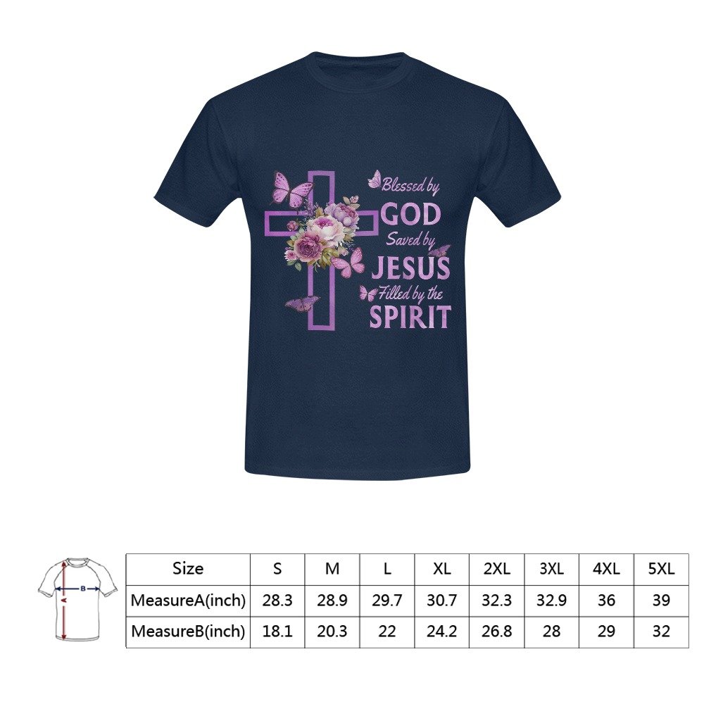 Men’s Christian T-Shirt – Premium Ring-Spun Cotton Faith Graphic Tee - Image 7