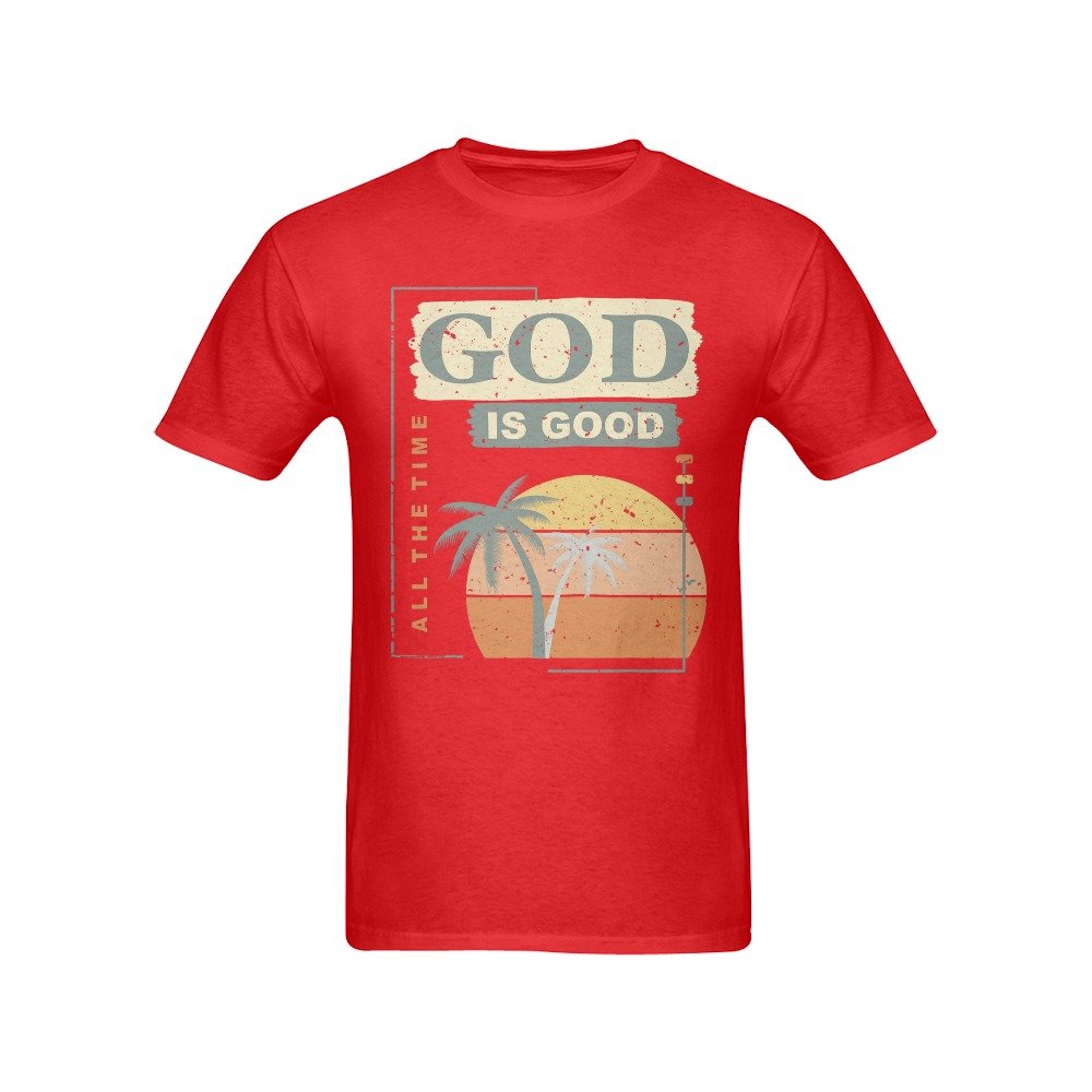 Men’s Christian T-Shirt – Premium Ring-Spun Cotton Faith Graphic Tee