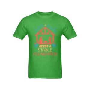 Men’s Christian T-Shirt – Premium Ring-Spun Cotton Faith Graphic Tee
