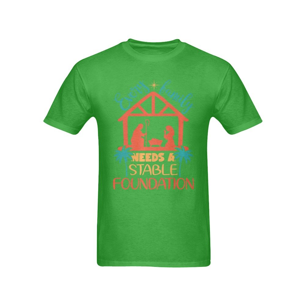 Men’s Christian T-Shirt – Premium Ring-Spun Cotton Faith Graphic Tee