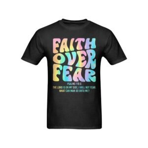 Men’s Christian T-Shirt – Premium Ring-Spun Cotton Faith Graphic Tee