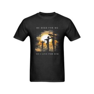 Men’s Christian T-Shirt – Premium Ring-Spun Cotton Faith Graphic Tee