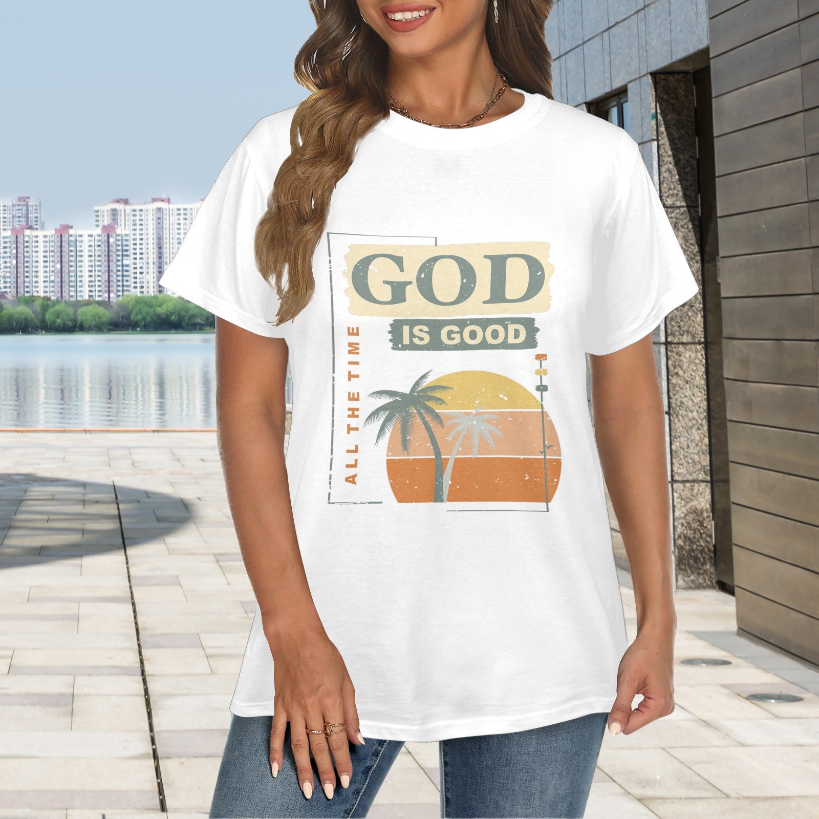 Men’s Christian T-Shirt – Premium Ring-Spun Cotton Faith Graphic Tee