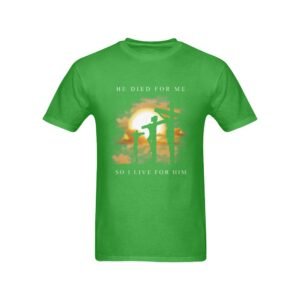 Men’s Christian T-Shirt – Premium Ring-Spun Cotton Faith Graphic Tee