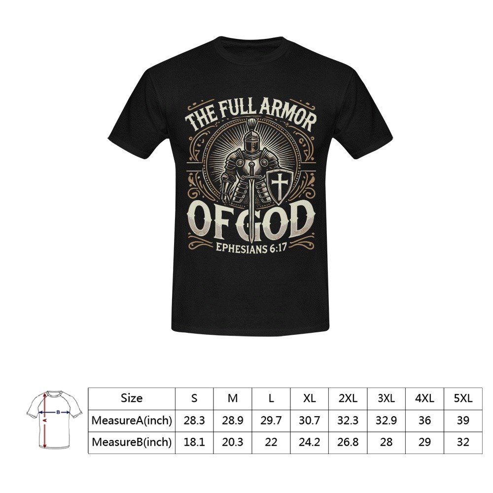 Men’s Christian T-Shirt – Premium Ring-Spun Cotton Faith Graphic Tee - Image 7