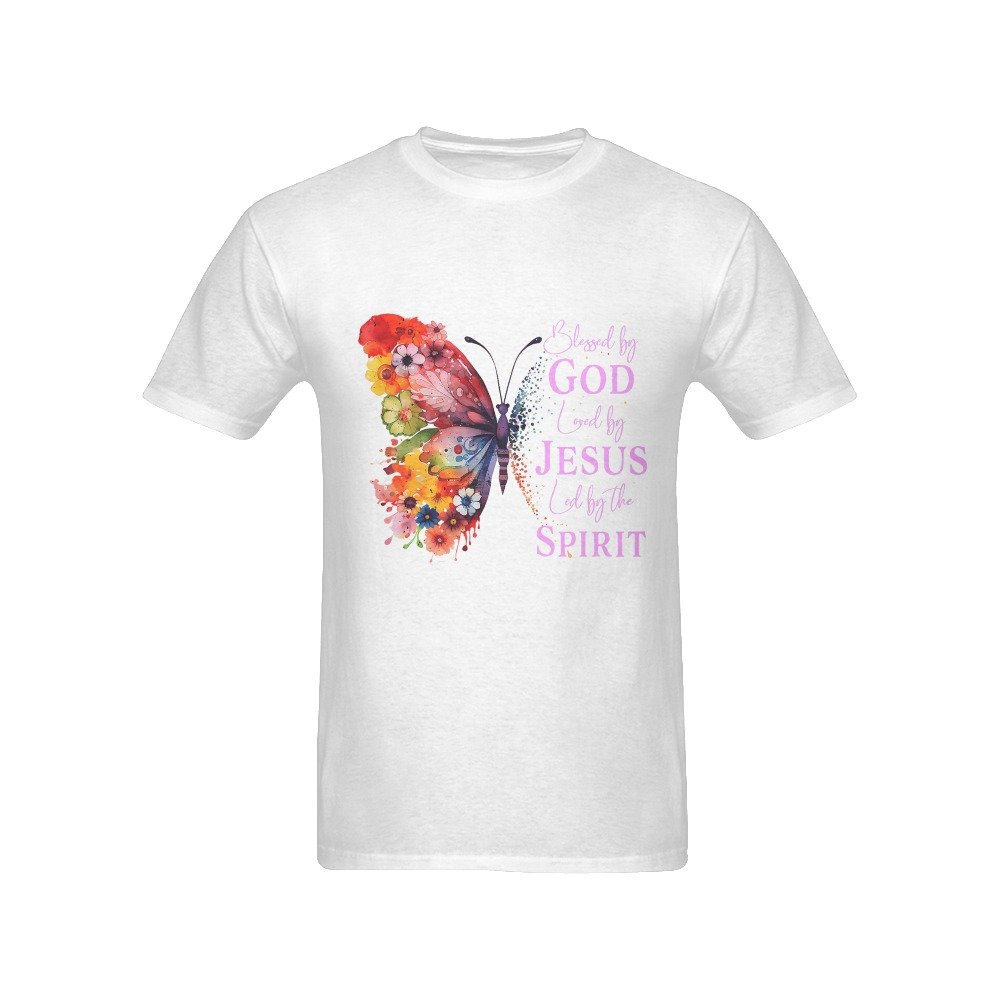 Men’s Christian T-Shirt – Premium Ring-Spun Cotton Faith Graphic Tee