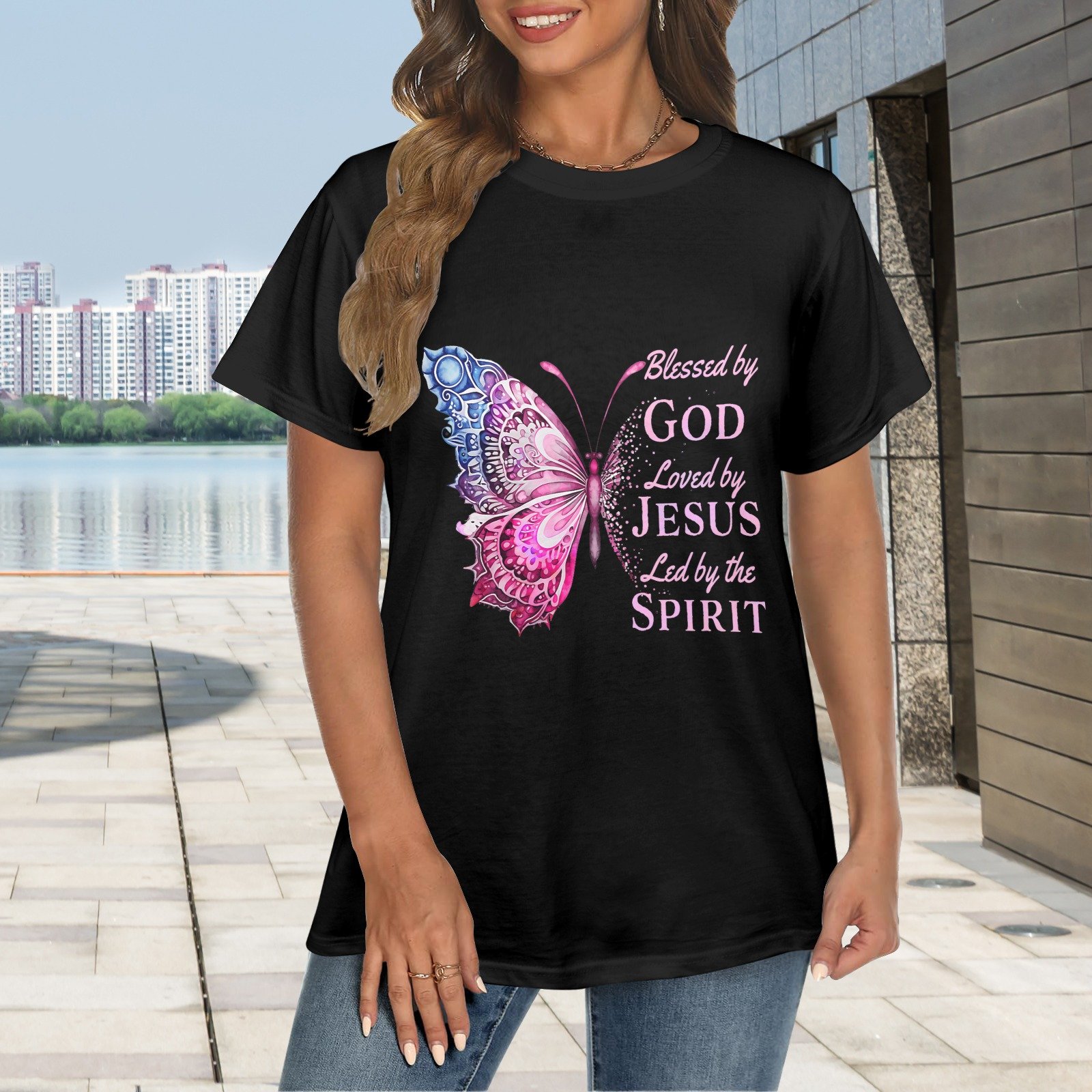 Men’s Christian T-Shirt – Premium Ring-Spun Cotton Faith Graphic Tee