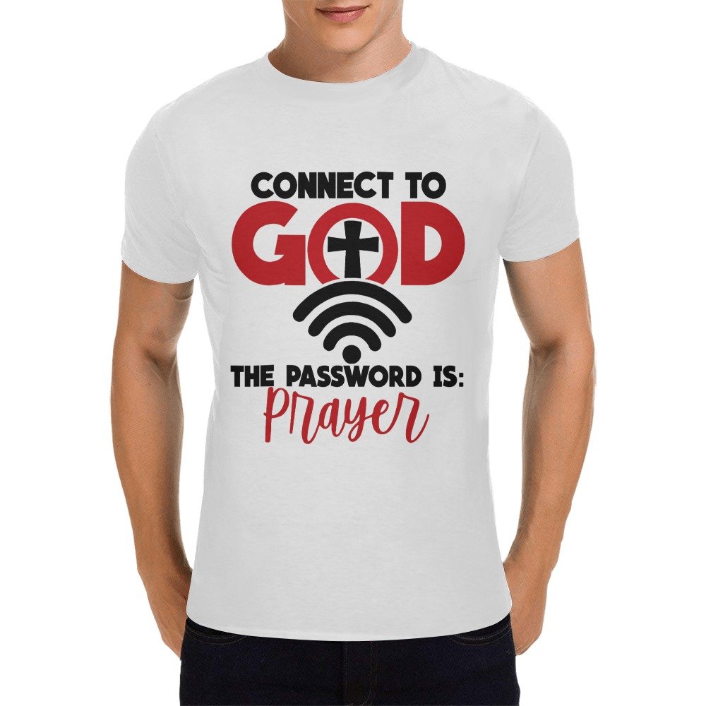 Men’s Christian T-Shirt – Premium Ring-Spun Cotton Faith Graphic Tee - Image 3