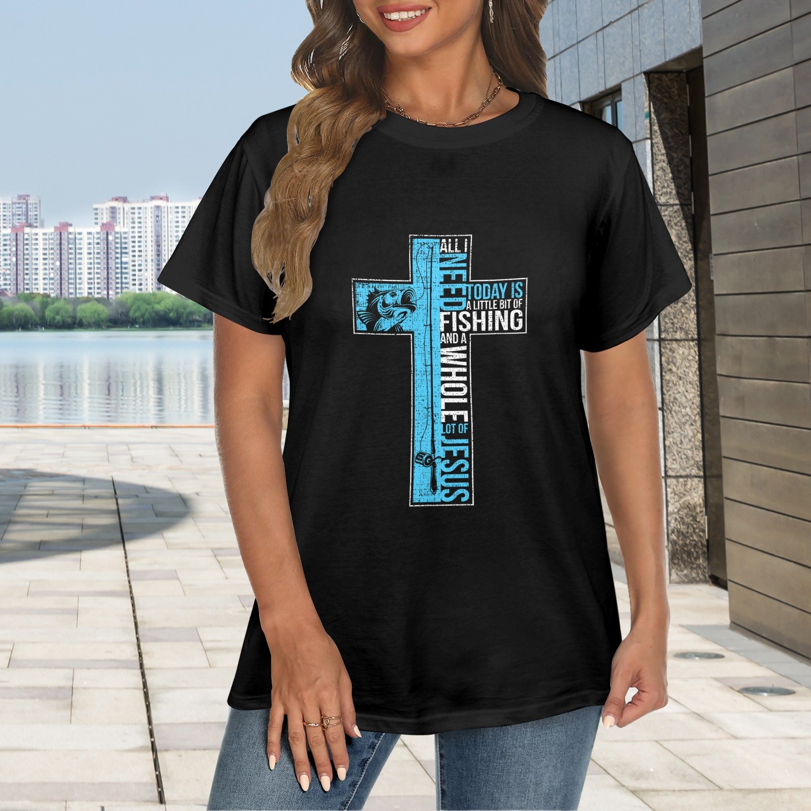 Men’s Christian T-Shirt – Premium Ring-Spun Cotton Faith Graphic Tee