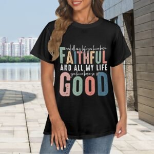 Men’s Christian T-Shirt – Premium Ring-Spun Cotton Faith Graphic Tee