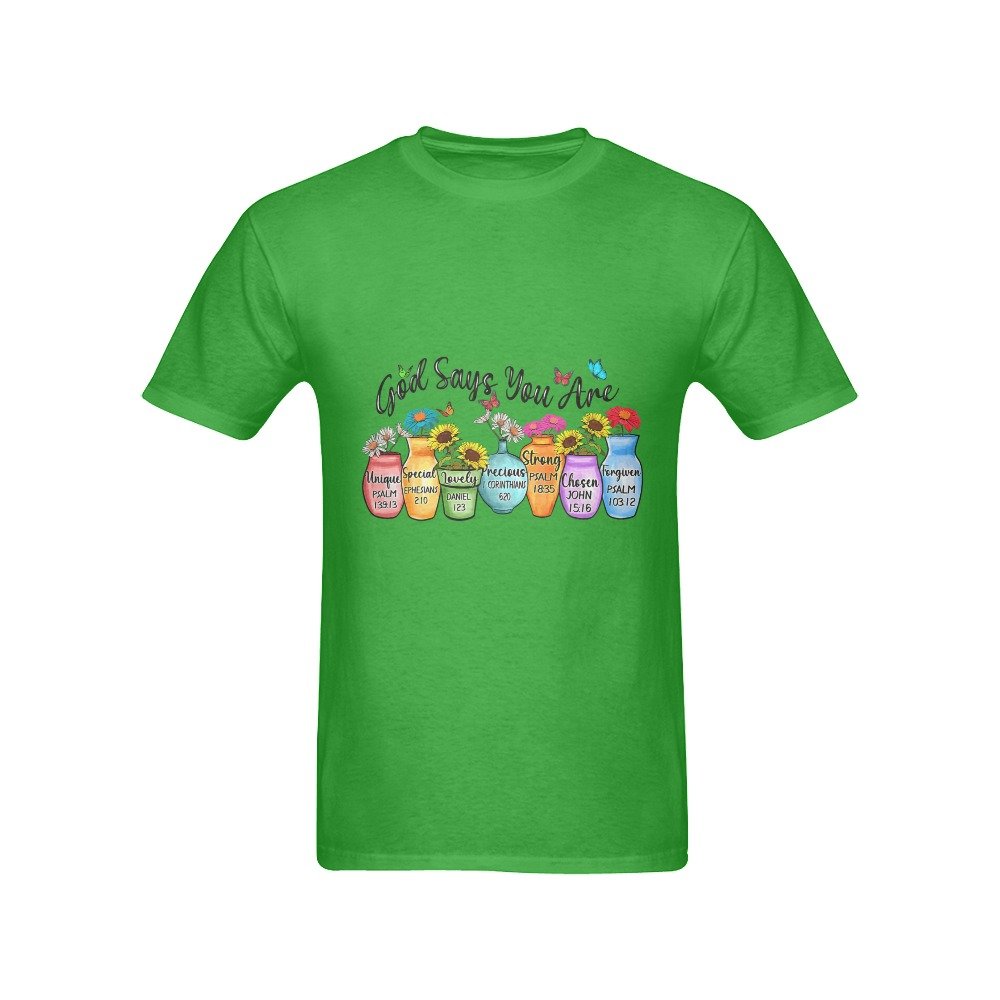 Men’s Christian T-Shirt – Premium Ring-Spun Cotton Faith Graphic Tee