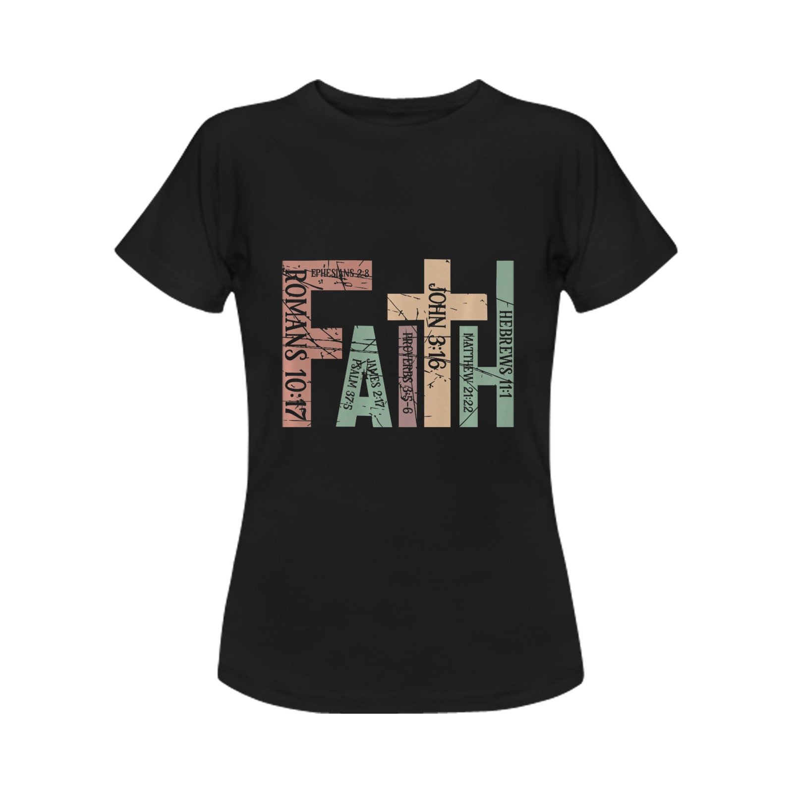Men’s Christian T-Shirt – Premium Ring-Spun Cotton Faith Graphic Tee - Image 4
