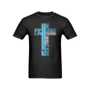 Men’s Christian T-Shirt – Premium Ring-Spun Cotton Faith Graphic Tee