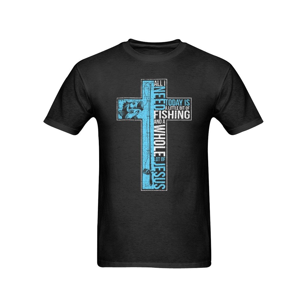 Men’s Christian T-Shirt – Premium Ring-Spun Cotton Faith Graphic Tee