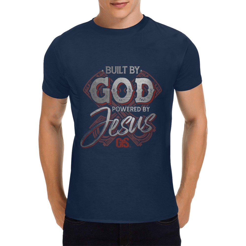 Men’s Christian T-Shirt – Premium Ring-Spun Cotton Faith Graphic Tee - Image 3