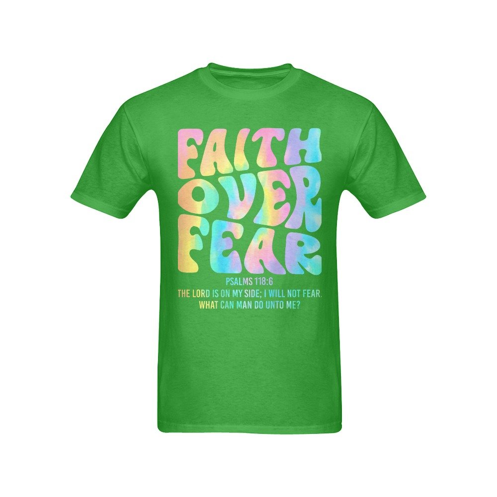 Men’s Christian T-Shirt – Premium Ring-Spun Cotton Faith Graphic Tee