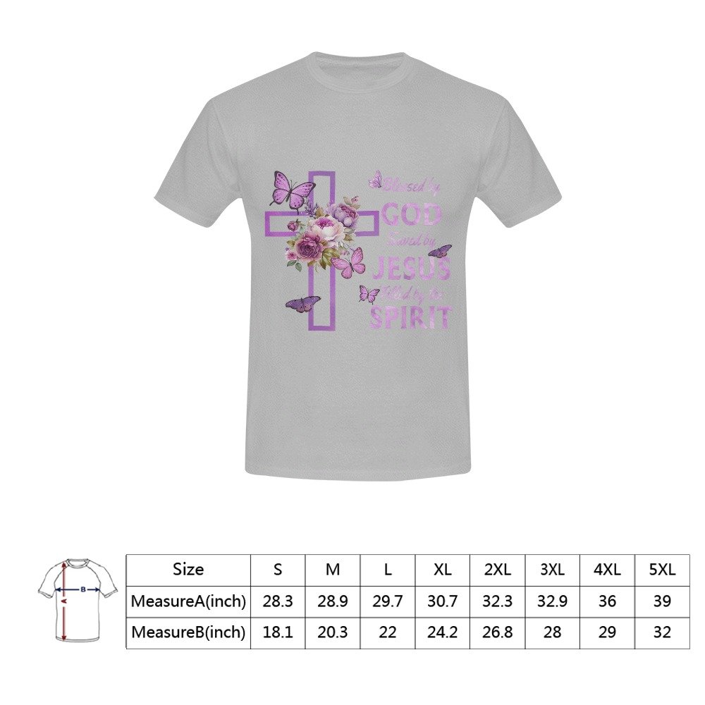Men’s Christian T-Shirt – Premium Ring-Spun Cotton Faith Graphic Tee - Image 7