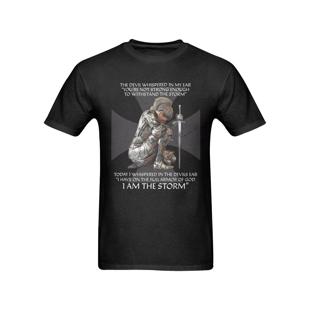 Men’s Christian T-Shirt – Premium Ring-Spun Cotton Faith Graphic Tee
