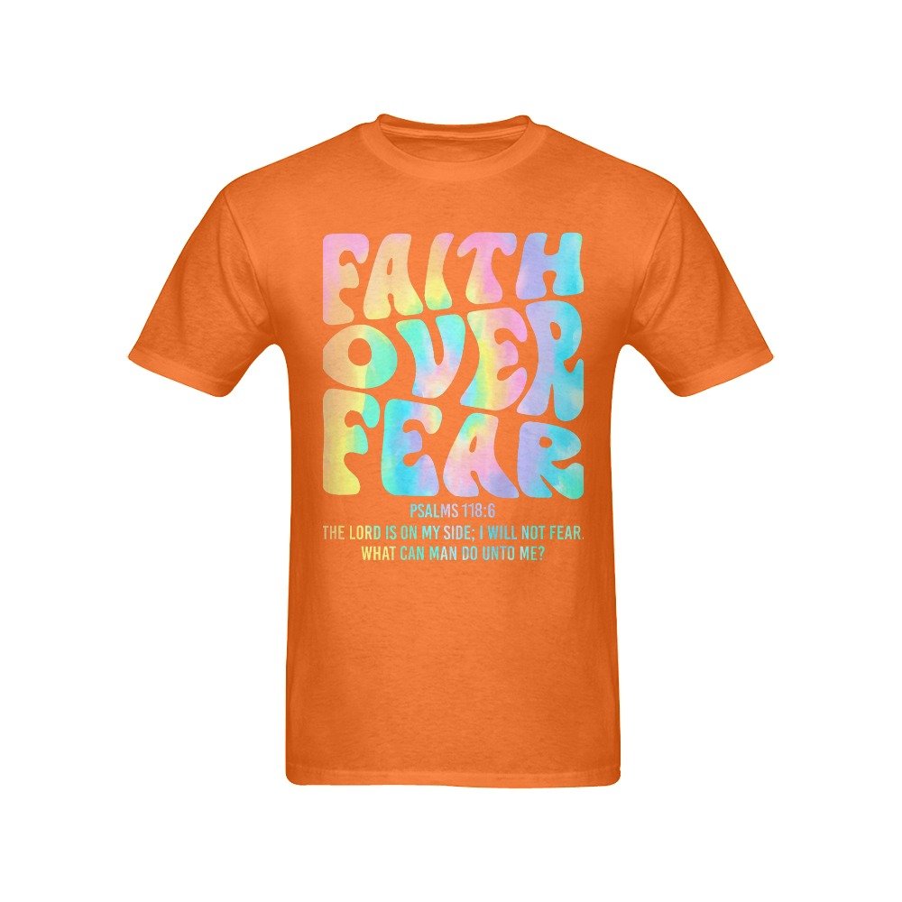 Men’s Christian T-Shirt – Premium Ring-Spun Cotton Faith Graphic Tee