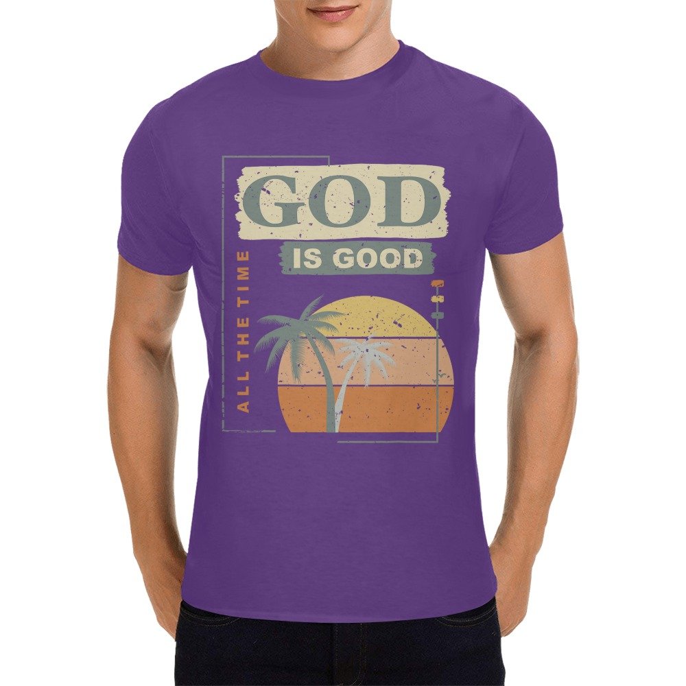 Men’s Christian T-Shirt – Premium Ring-Spun Cotton Faith Graphic Tee - Image 3