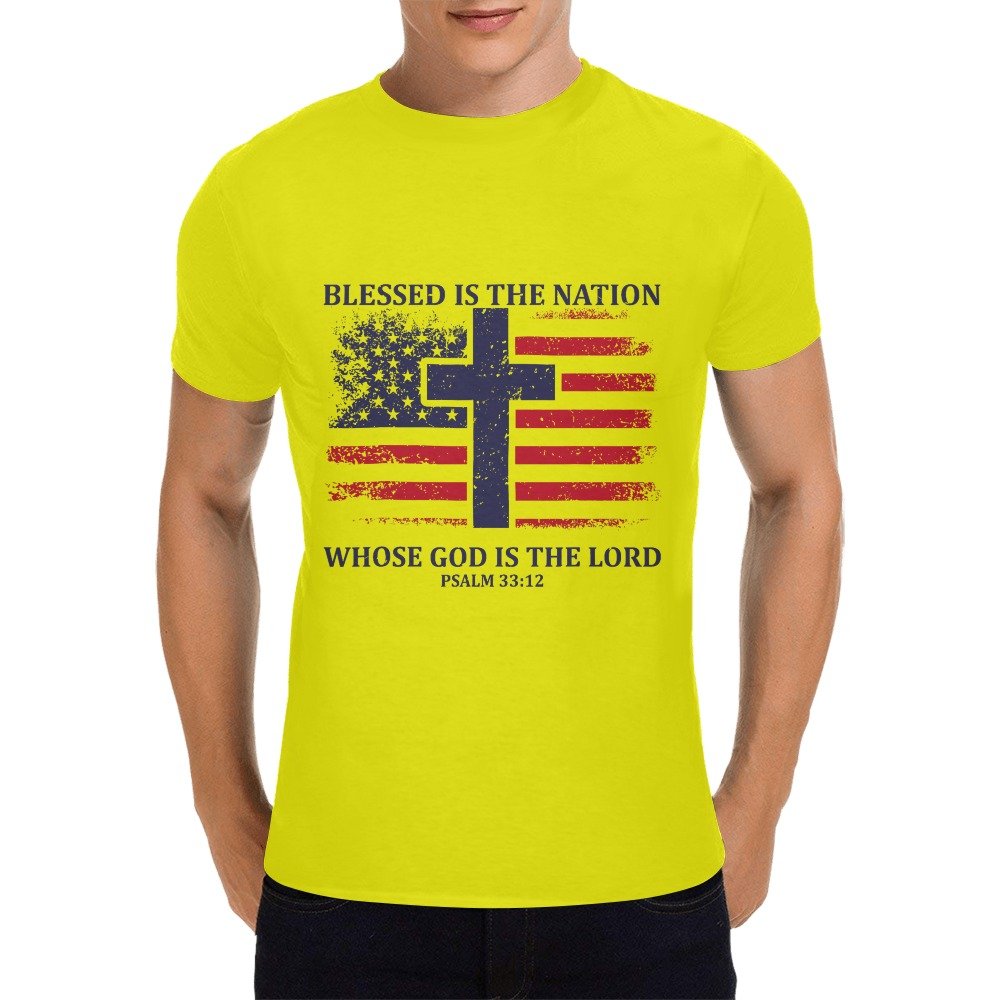 Men’s Christian T-Shirt – Premium Ring-Spun Cotton Faith Graphic Tee - Image 3