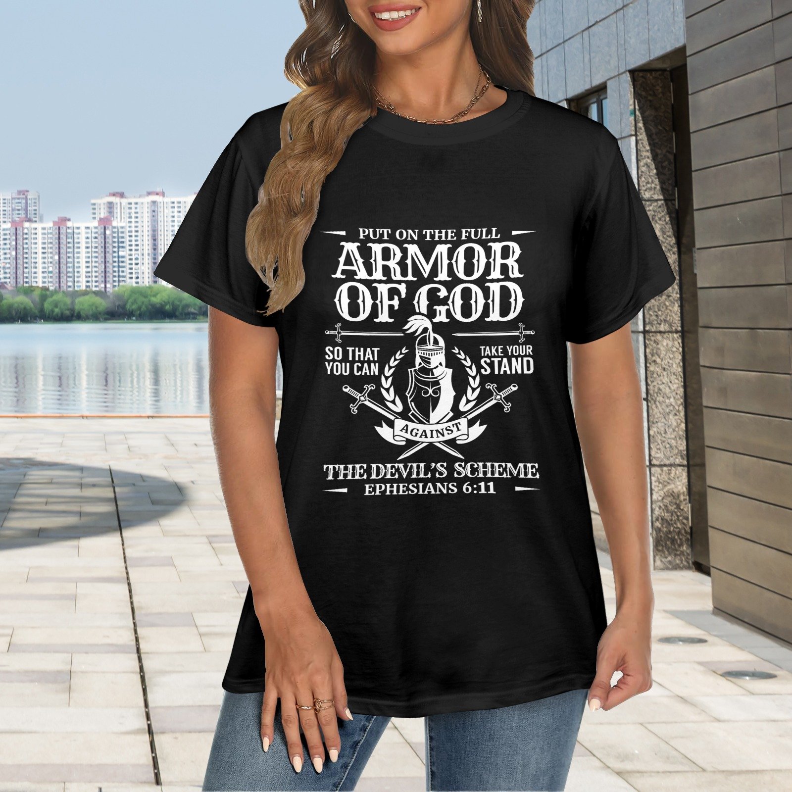 Men’s Christian T-Shirt – Premium Ring-Spun Cotton Faith Graphic Tee