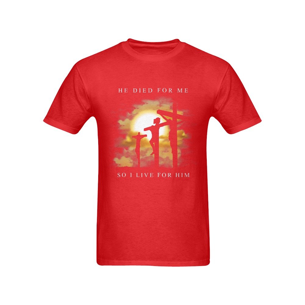 Men’s Christian T-Shirt – Premium Ring-Spun Cotton Faith Graphic Tee