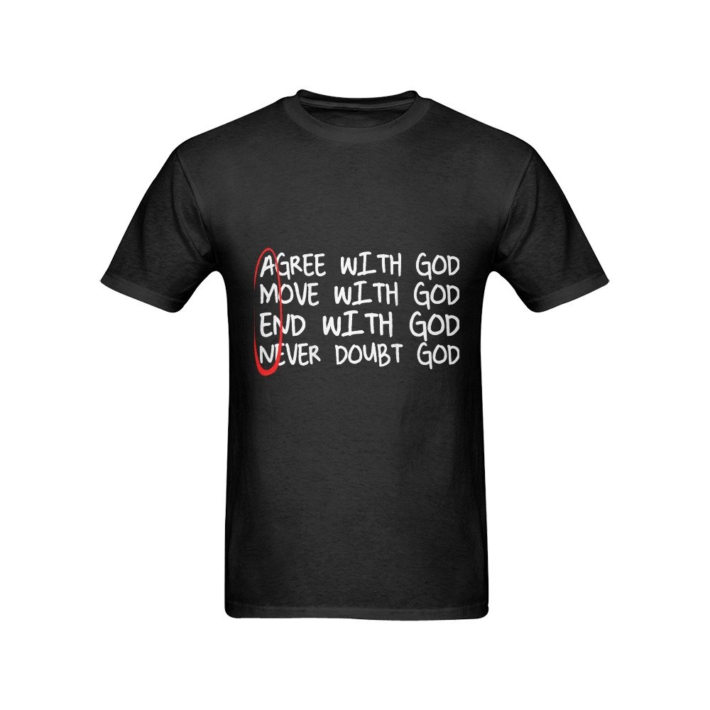 Men’s Christian T-Shirt – Premium Ring-Spun Cotton Faith Graphic Tee