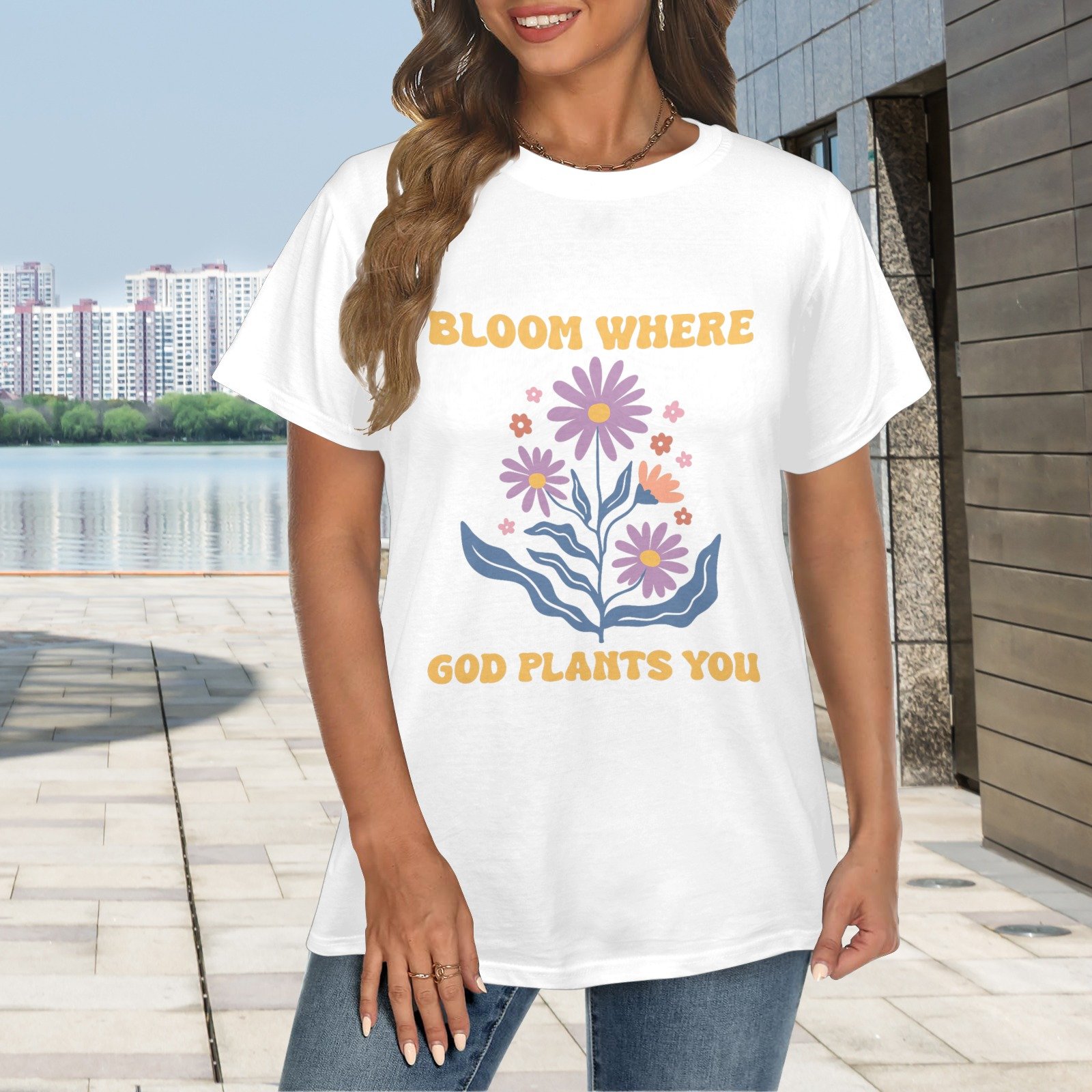 Men’s Christian T-Shirt – Premium Ring-Spun Cotton Faith Graphic Tee