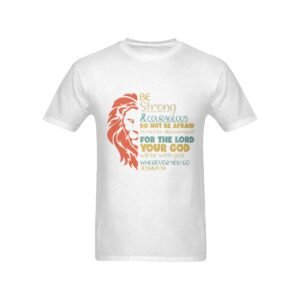 Men’s Christian T-Shirt – Premium Ring-Spun Cotton Faith Graphic Tee