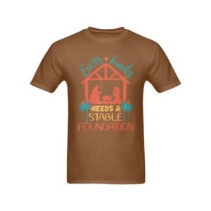 Men’s Christian T-Shirt – Premium Ring-Spun Cotton Faith Graphic Tee