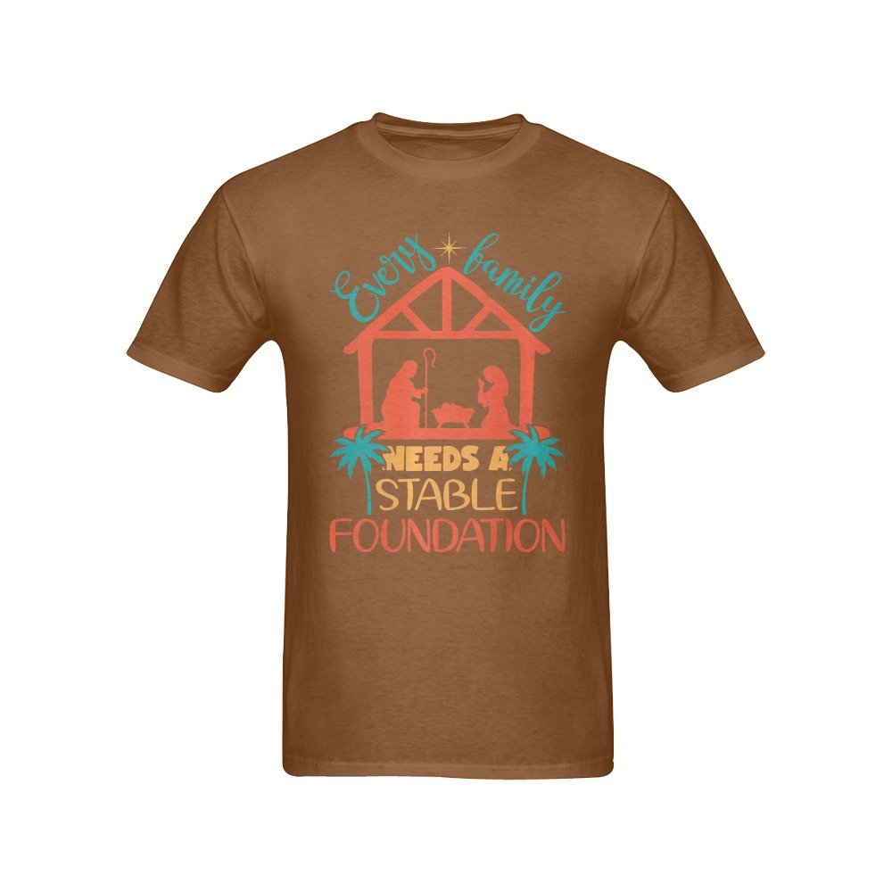 Men’s Christian T-Shirt – Premium Ring-Spun Cotton Faith Graphic Tee