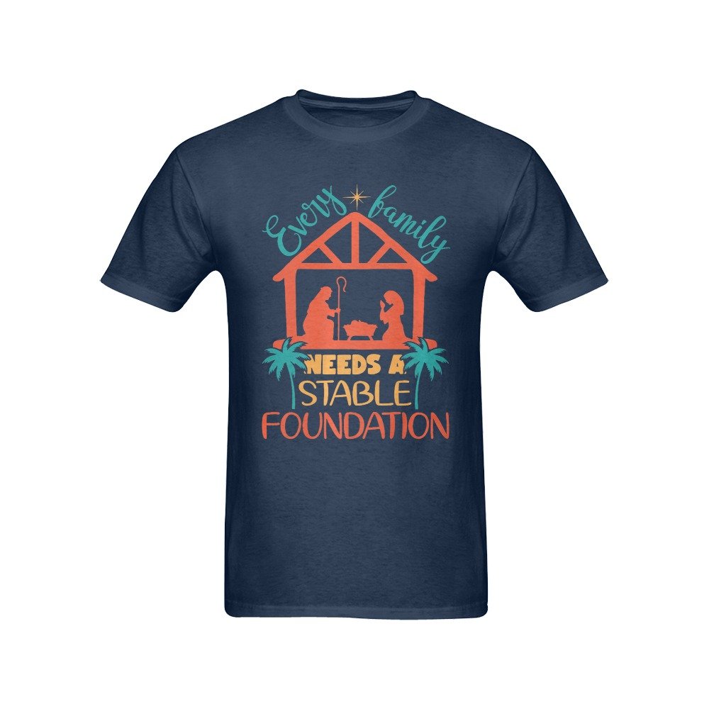 Men’s Christian T-Shirt – Premium Ring-Spun Cotton Faith Graphic Tee