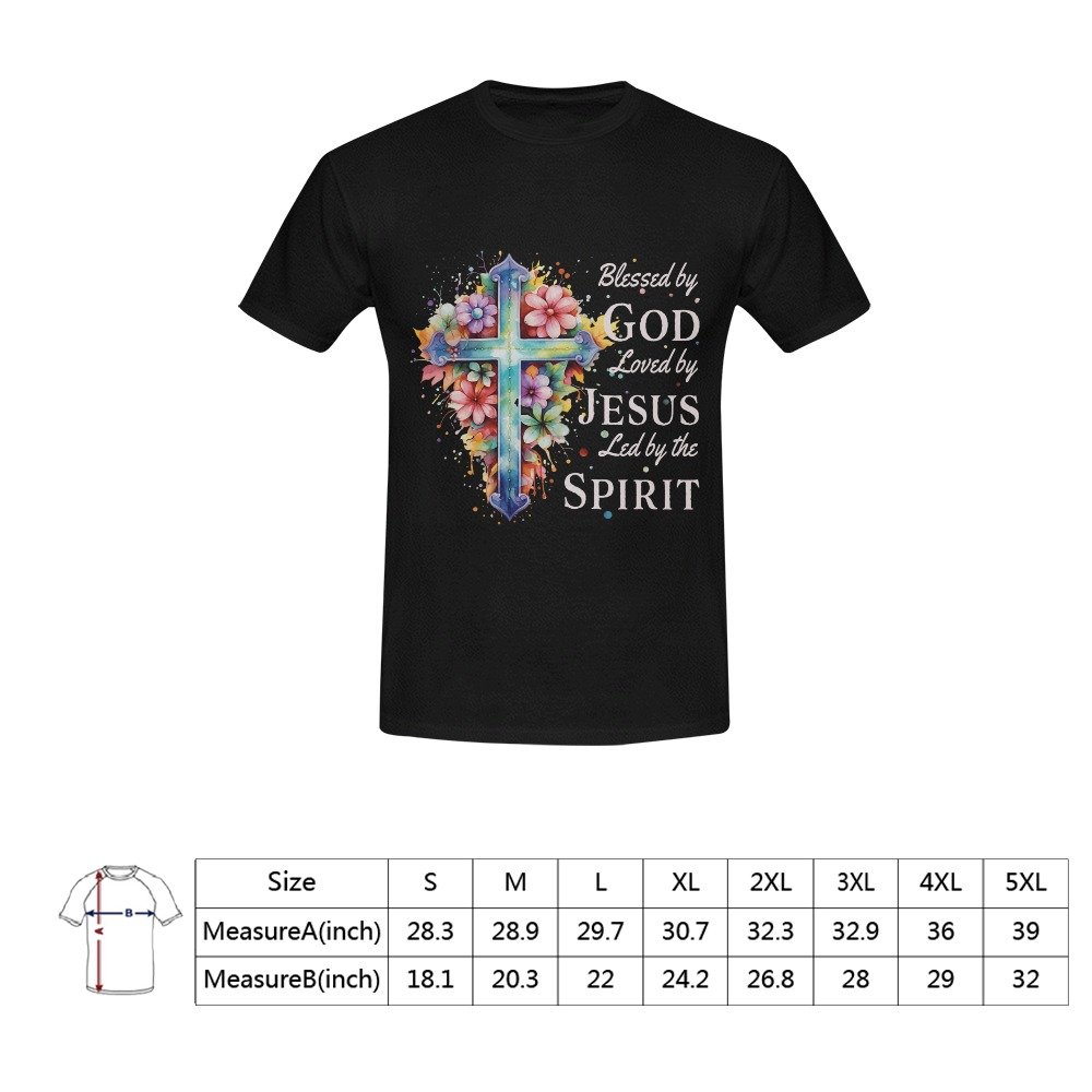 Men’s Christian T-Shirt – Premium Ring-Spun Cotton Faith Graphic Tee - Image 7